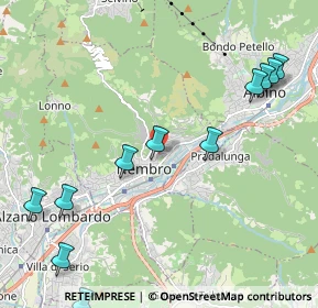 Mappa Via Torquato Tasso, 24027 Nembro BG, Italia (2.61455)