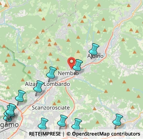 Mappa Via Torquato Tasso, 24027 Nembro BG, Italia (6.36615)