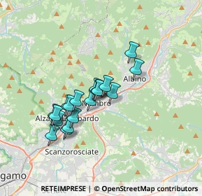 Mappa Via Torquato Tasso, 24027 Nembro BG, Italia (2.74111)