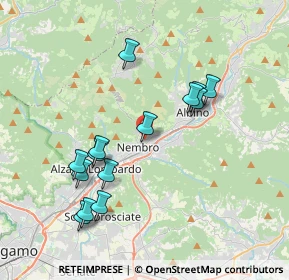 Mappa Via Torquato Tasso, 24027 Nembro BG, Italia (3.68143)