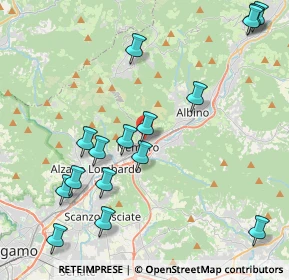 Mappa Via Torquato Tasso, 24027 Nembro BG, Italia (4.82438)