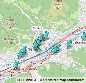 Mappa Via Torquato Tasso, 24027 Nembro BG, Italia (0.87214)