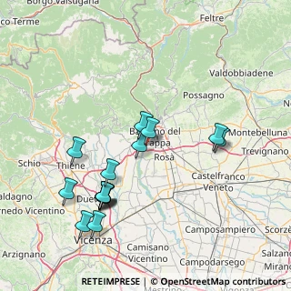 Mappa Via Santa Barbara, 36061 Bassano del Grappa VI, Italia (16.04533)