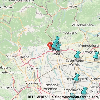 Mappa Via Santa Barbara, 36061 Bassano del Grappa VI, Italia (32.3155)