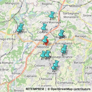Mappa Via Monte Grappa, 23895 Nibionno LC, Italia (1.75214)