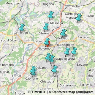 Mappa Via Monte Grappa, 23895 Nibionno LC, Italia (2.06)