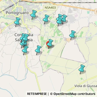 Mappa Via Gardissere, 30026 Portogruaro VE, Italia (2.254)
