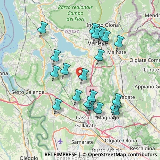 Mappa Via Bormida, 21020 Mornago VA, Italia (7.7235)