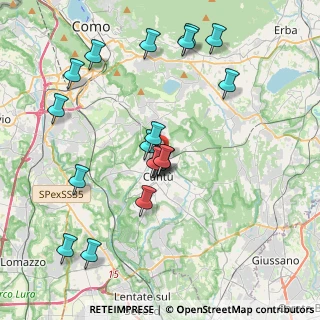Mappa Villaggio Trieste, 22063 Cantù CO, Italia (3.95684)