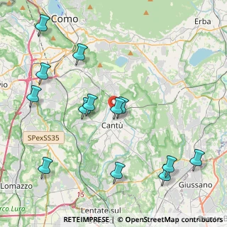 Mappa Villaggio Trieste, 22063 Cantù CO, Italia (4.87077)