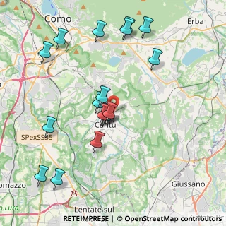 Mappa Via Sauro Nazario, 22063 Cantù CO, Italia (4.01889)
