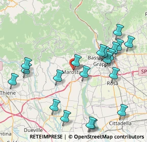 Mappa , 36063 Marostica VI, Italia (9.0455)