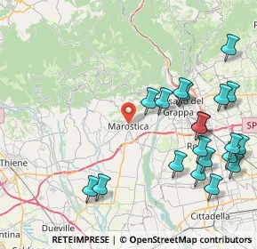 Mappa , 36063 Marostica VI, Italia (9.9385)