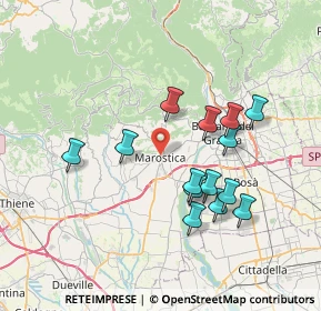 Mappa , 36063 Marostica VI, Italia (6.76286)