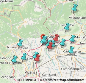 Mappa , 36063 Marostica VI, Italia (14.95313)