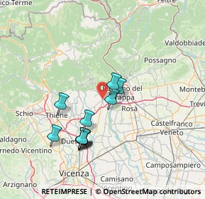 Mappa , 36063 Marostica VI, Italia (12.84273)
