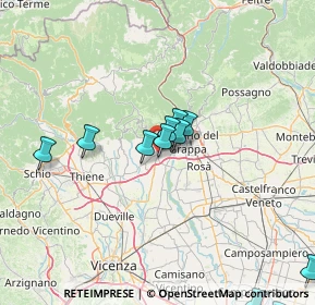 Mappa , 36063 Marostica VI, Italia (25.28235)