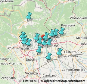 Mappa , 36063 Marostica VI, Italia (10.2125)