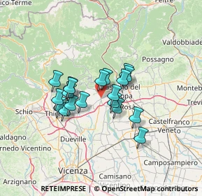 Mappa , 36063 Marostica VI, Italia (9.78053)