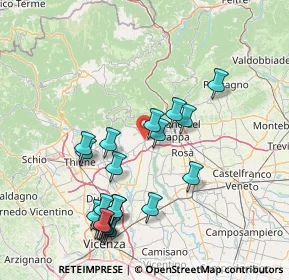 Mappa , 36063 Marostica VI, Italia (15.987)