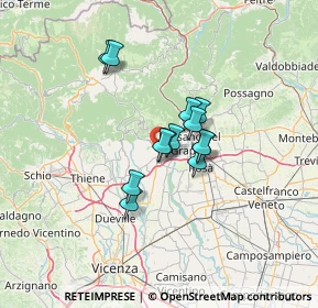 Mappa , 36063 Marostica VI, Italia (8.66769)