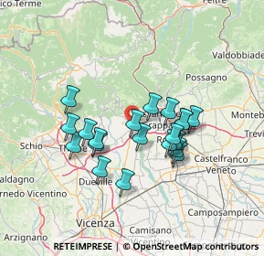 Mappa , 36063 Marostica VI, Italia (11.479)