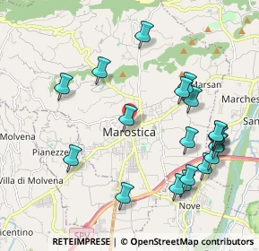 Mappa , 36063 Marostica VI, Italia (2.2265)