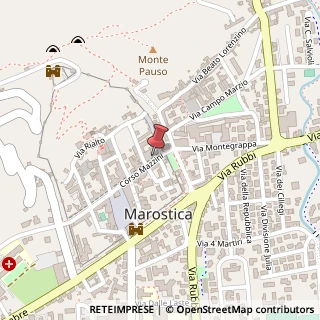 Mappa Corso Mazzini, 13, 36063 Marostica, Vicenza (Veneto)