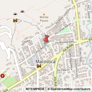 Mappa Corso Mazzini, 12, 36063 Marostica, Vicenza (Veneto)
