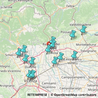 Mappa Via San Rocco, 36061 Bassano del Grappa VI, Italia (16.596)