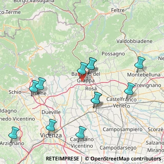 Mappa Via San Rocco, 36061 Bassano del Grappa VI, Italia (17.41833)