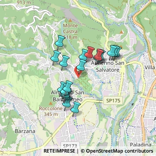 Mappa Via Porta, 24031 Almenno San Salvatore BG, Italia (0.7295)