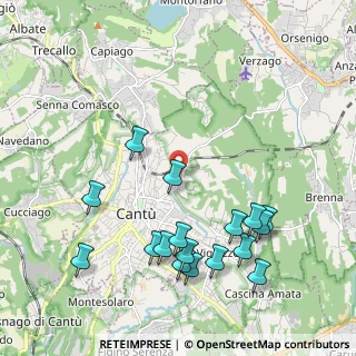 Mappa Via per Alzate, 22063 Cantù CO, Italia (2.28176)