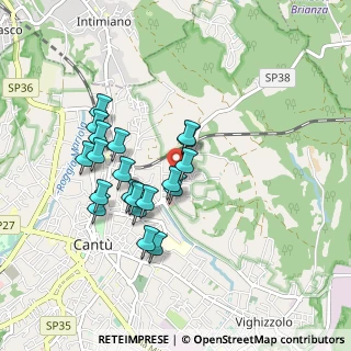 Mappa Via per Alzate, 22063 Cantù CO, Italia (0.789)