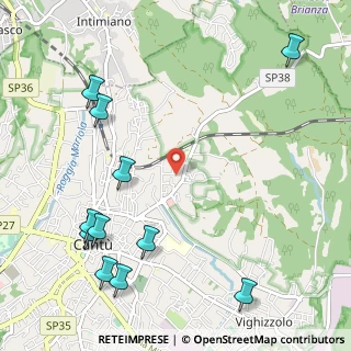 Mappa Via per Alzate, 22063 Cantù CO, Italia (1.40727)