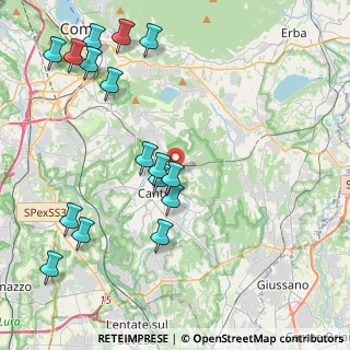 Mappa Via per Alzate, 22063 Cantù CO, Italia (4.87125)