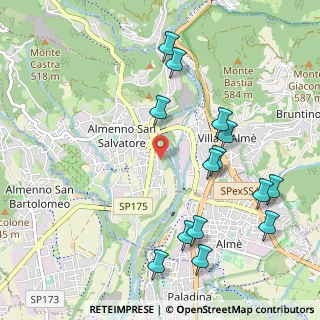 Mappa Via Arturo Toscanini, 24031 Almenno San Salvatore BG, Italia (1.17143)