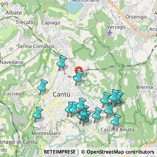 Mappa Via Omero, 22063 Cantù CO, Italia (2.28529)