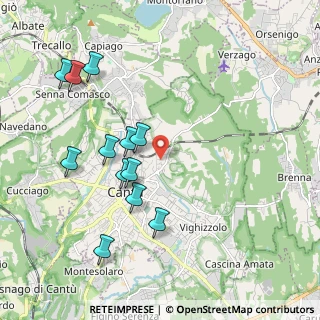 Mappa Via Omero, 22063 Cantù CO, Italia (2.03167)