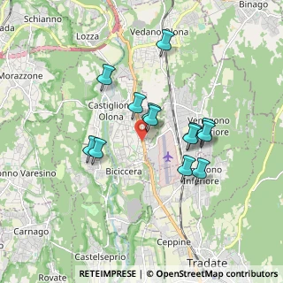 Mappa Strada Provinciale, 21043 Castiglione Olona VA, Italia (1.50308)