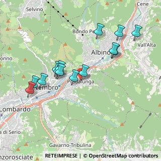Mappa Via Serio, 24020 Pradalunga BG, Italia (1.87286)