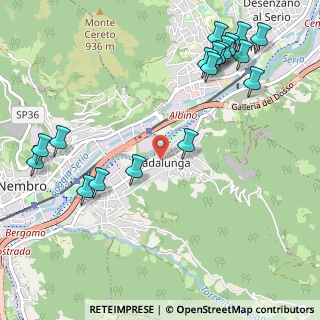 Mappa Via Serio, 24020 Pradalunga BG, Italia (1.34333)