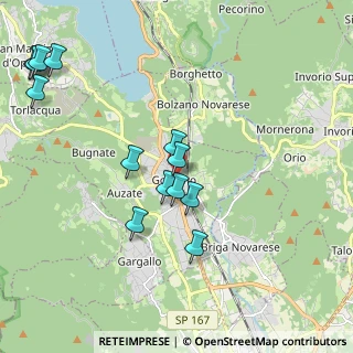 Mappa Via Giuseppe Garibaldi, 28024 Gozzano NO, Italia (2.20308)