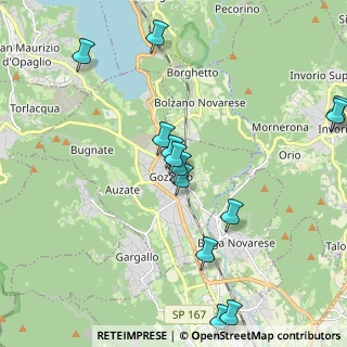 Mappa Via Giuseppe Garibaldi, 28024 Gozzano NO, Italia (2.23077)