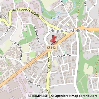 Mappa Via Vitt. Veneto, 58, 28040 Oleggio Castello, Novara (Piemonte)