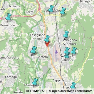 Mappa Piazza Ville D'Etupes, 21043 Castiglione Olona VA, Italia (2.52417)