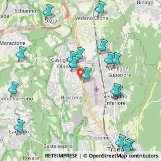 Mappa Piazza Ville D'Etupes, 21043 Castiglione Olona VA, Italia (2.59882)