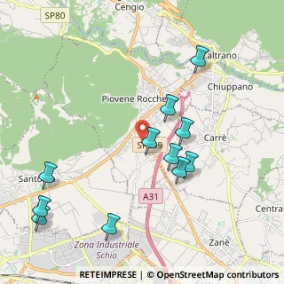 Mappa Via G. Garibaldi, 36013 Piovene Rocchette VI, Italia (2.20545)