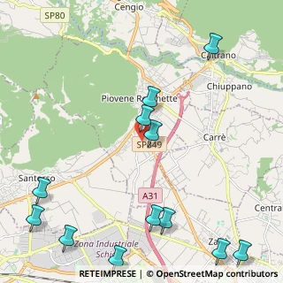 Mappa Via G. Garibaldi, 36013 Piovene Rocchette VI, Italia (2.9675)