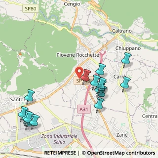 Mappa Via G. Garibaldi, 36013 Piovene Rocchette VI, Italia (2.35375)